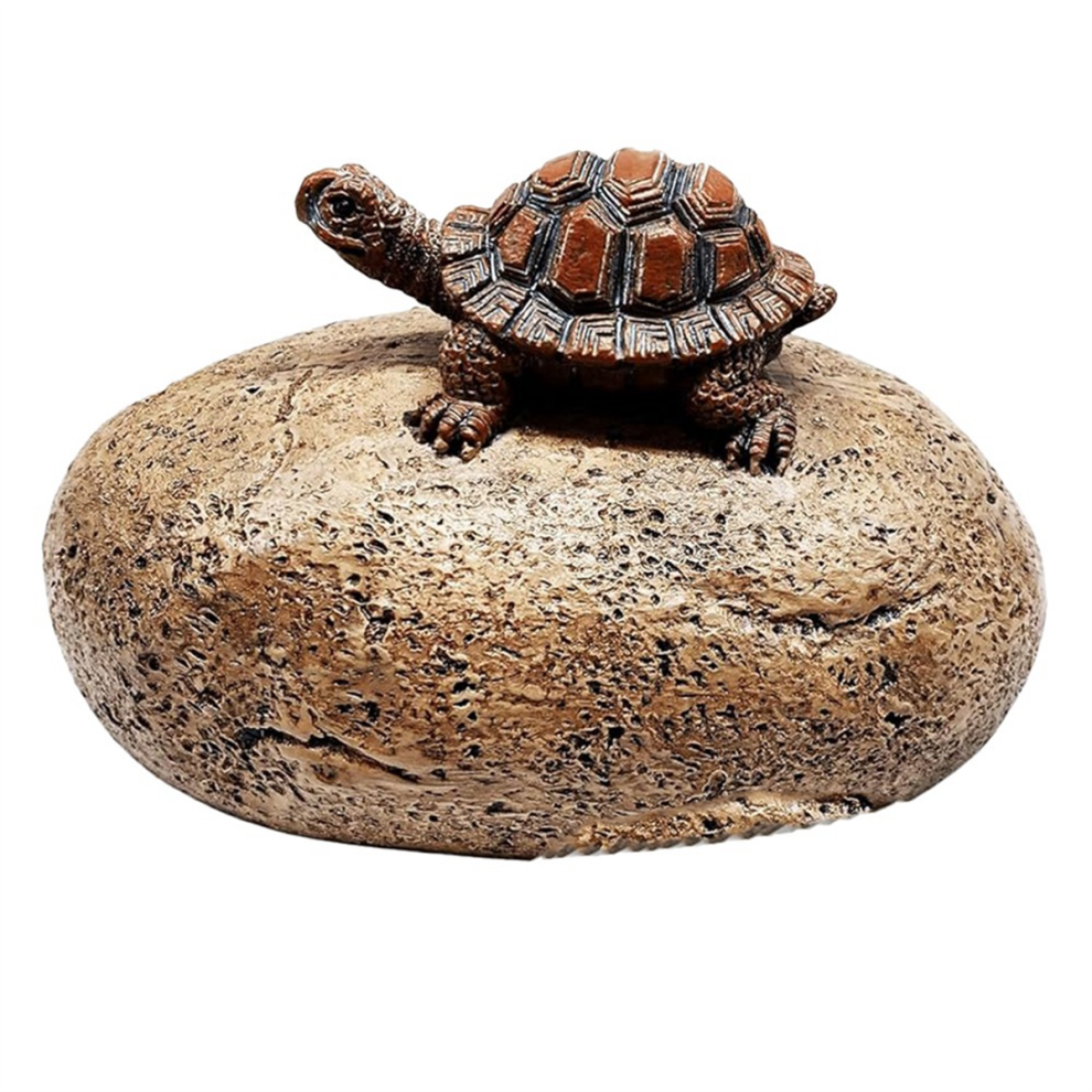 Fake Rock Hidden Key Box For Outside - (Stone And Turtle Style) 4852229237585