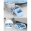 Foldable Toddler Kid Step Stool Kitchen Bathroom Sink, Plastic Ladder 6