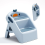 Foldable Toddler Kid Step Stool Kitchen Bathroom Sink, Plastic Ladder 7