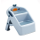 Foldable Toddler Kid Step Stool Kitchen Bathroom Sink, Plastic Ladder 1