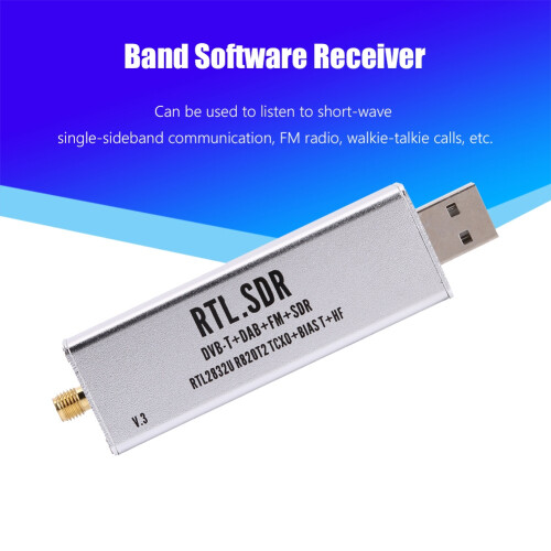For RTL SDR V3 R820T2 RTL2832U 1