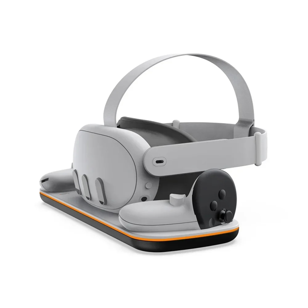 For Quest3 Vr Headset Charging Dock Dual Contact Charger Stand 4852229252700