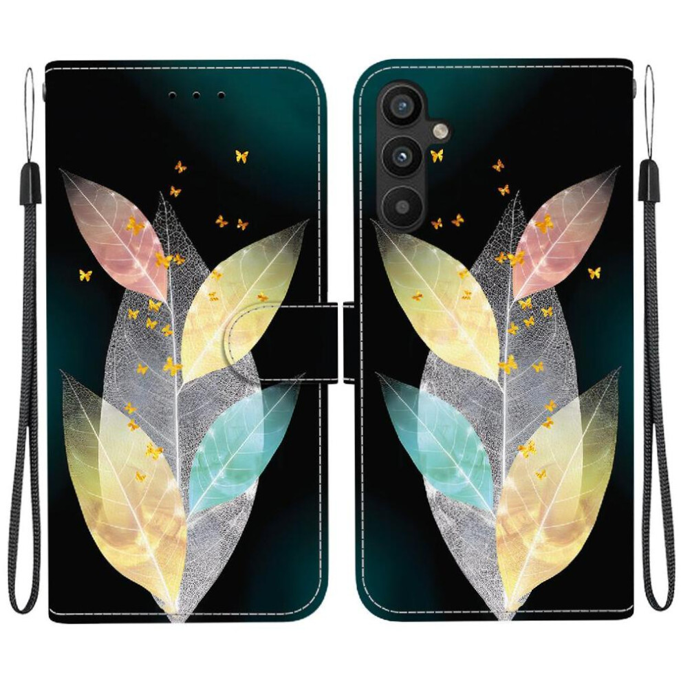 (C7 ) Flip Case For Samsung Galaxy A34 5G Wallet Pattern Cover Card Slots Card Slot Kickstand Pu Leather 764563083947