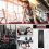 Hip Thrust Barbell Squat Pad Support Push Bar Barbell Foam Pad,Schwarz 7