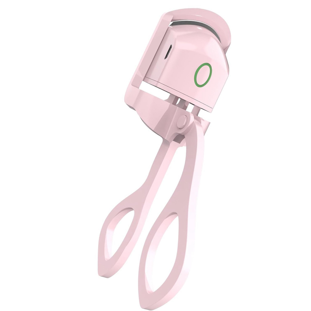 Bez Marki Green/Light Heated Eyelash Curlers Electric Eyelash Curler Quick Natural Curling