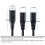 IEC320 C8 to 2X C7 Y Split AC Power Cord, 1 in 2 Out AC Power Cable 7