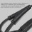 IEC320 C8 to 2X C7 Y Split AC Power Cord, 1 in 2 Out AC Power Cable 6