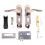 Indoor Household Door Handle for Home with Security Lock Key Set 1