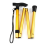Hiking Camping Mountaineering Poles Walking Stick Folding Cane, C 4