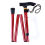 Hiking Camping Mountaineering Poles Walking Stick Folding Cane, C 3