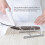 Ironing Board Home Travel Cuffs Sleeve Mini Washable Protective-D 7