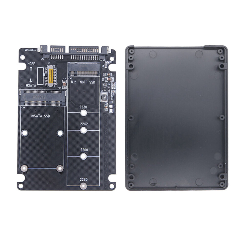M.2 Ngff Msata Ssd To 3.0 2 In 1 Converter Card Ssd Adapter Card 4852229288129