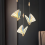 Lights Butterfly Model Chandeliers Lamp Indoor Lighting Home Decor,B 4