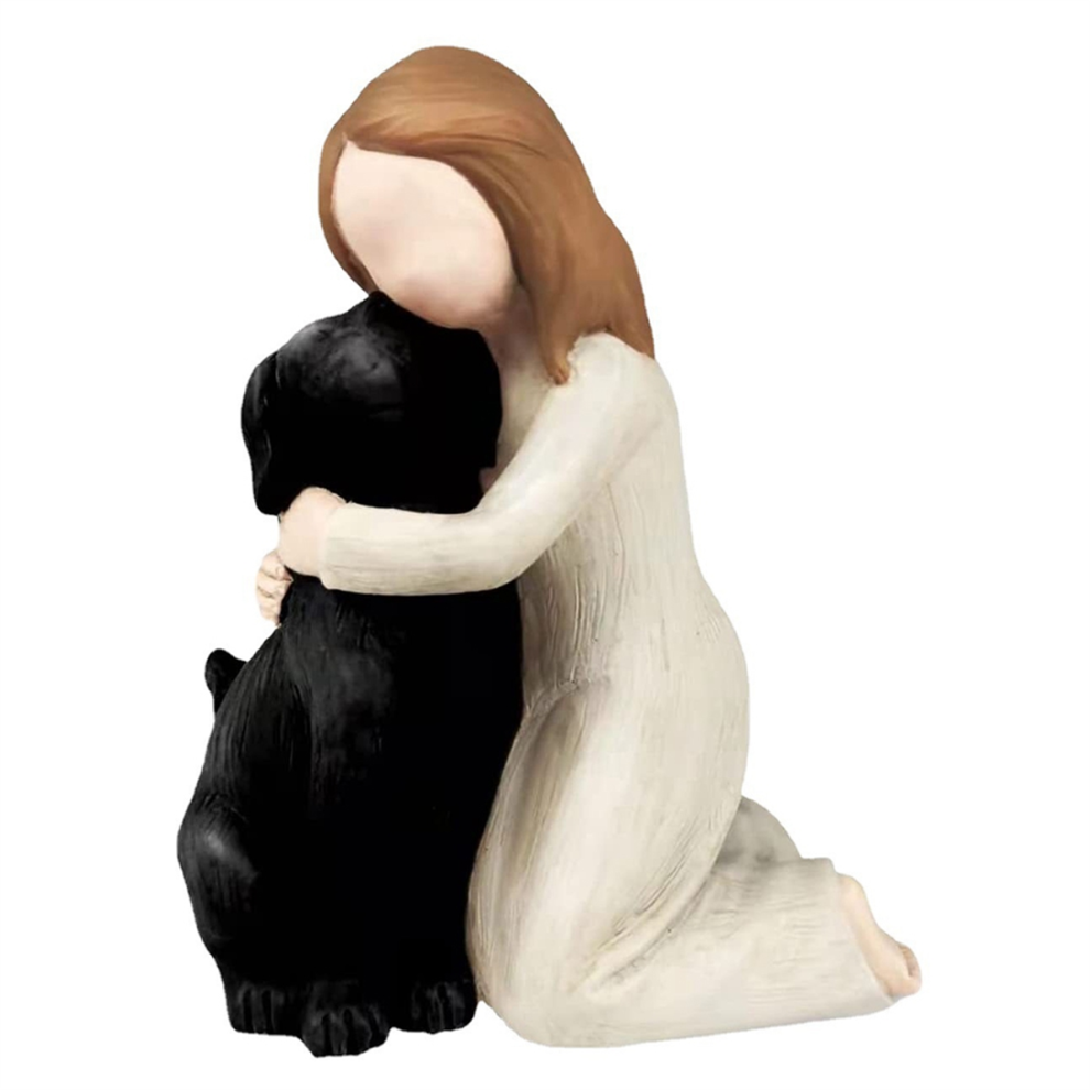 Love My Dog Figurines Statues, Remembrance Gift, for Dog Lovers Black-image-OPC-PHZ957Y-NEW