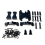 Metal Balance Chassis Board Seesaw Kit,Black 1