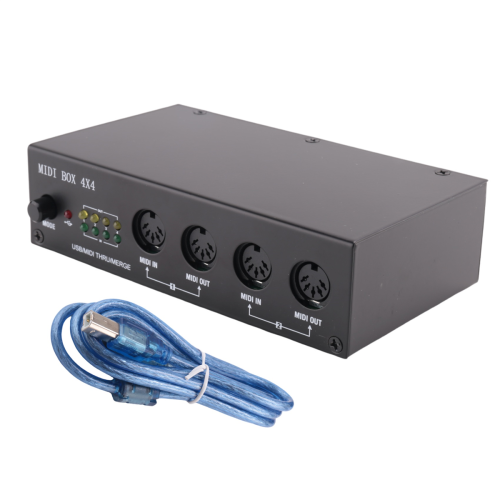 MIDI Box Strumenti Musicali USB MIDI Merge Thru Box 64 Canali MIDI 2