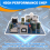 Mini-USB-Decoder-Board ES9028K2M + SA9023 Fieber-Audio-Soundkarte 6