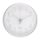 Modern Silent Wall Clock for Home Office Kitchen (25cm, Silver) 1