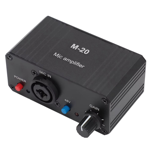 Mikrofonvorverstärker XLR 48V