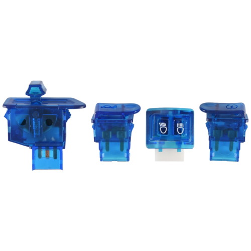 Interruttore clacson per moto per AF27 AF28 AF34 AF35 Blu 1