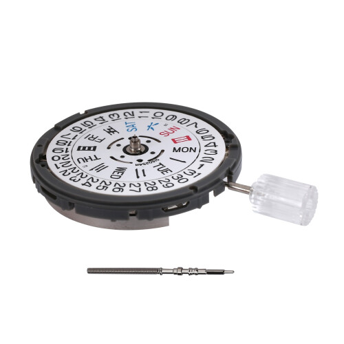 NH36/NH36A Automatic Mechanical Movement 24 Jewels White 1