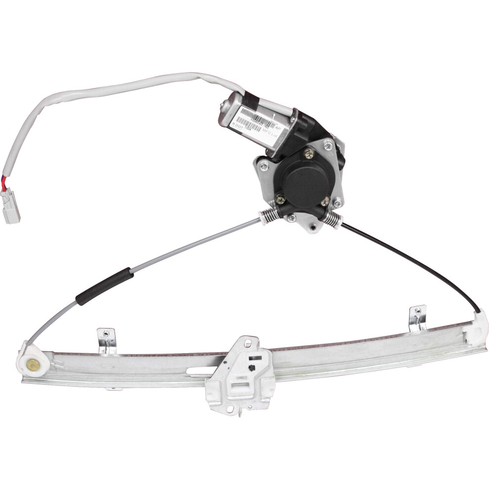 Front Window Regulator Compatible With Honda Civic 20012005 Rh Power With Motor Sedan 689788447599