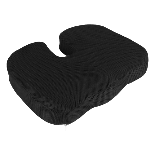 Cuscino ortopedico per seduta - Cuscino antiscivolo in memory foam per coccige 1