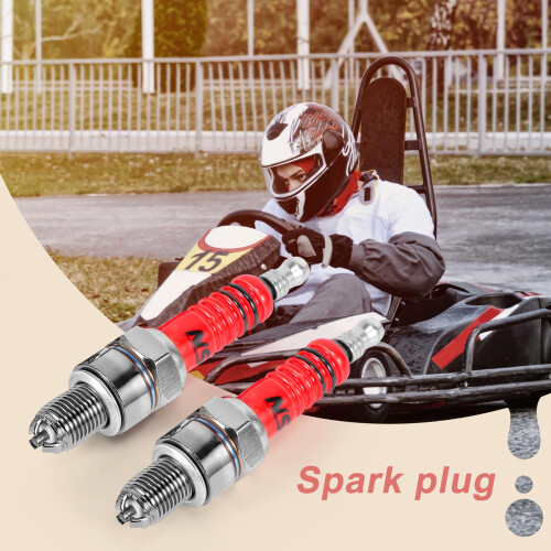 Pack of 2 Racing 3 Electrode Spark Plug A7tc 2