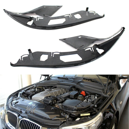 Pair L+R Headlight Lens Shell Seal Gasket for - E60 5-Series 04-10 2