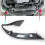 Pair L+R Headlight Lens Shell Seal Gasket for - E60 5-Series 04-10 4