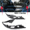 Pair L+R Headlight Lens Shell Seal Gasket for - E60 5-Series 04-10 2