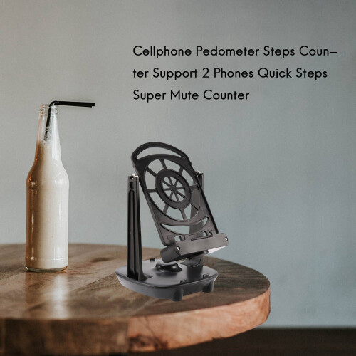 Supporto per contapassi per telefono cellulare Pet GO con supporto per 2 telefoni 2