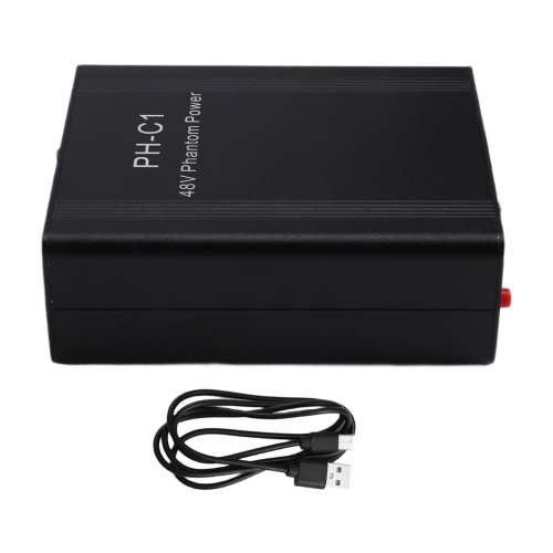 PH-C1 Microphone Preamp 48V Phantom Power Compact High Gain A 1