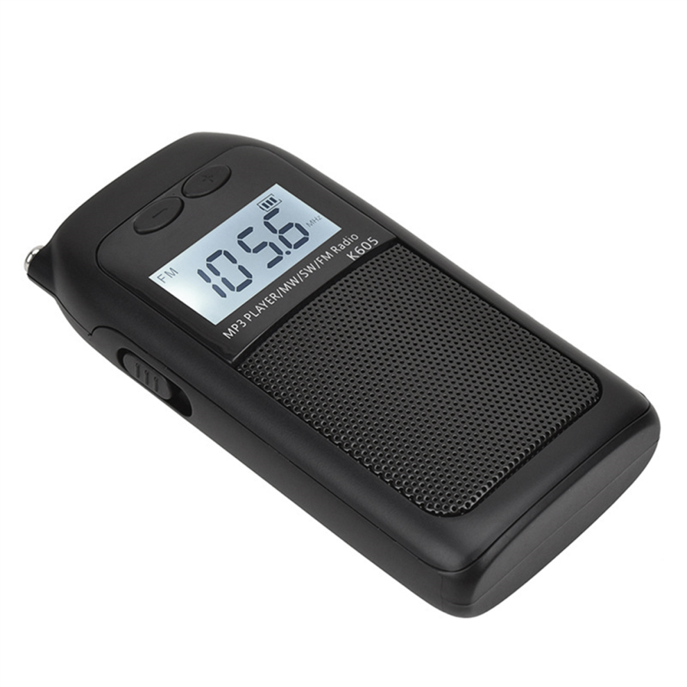 Portable Radio Pocket Fm Am Sw Mw Mp3 Player Stereo Digital Receiver 4852229219727