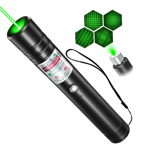 Rechargeable Green Laser-Pointer Long Range, TV LED LCD Strong Laser on ...