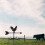 Wetterfahne mit Hahn-Silhouette, Windfahnenanzeige 2