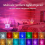 RGB Northern Lights Cube Lamp with Remote Control for Bedroom Decor 3