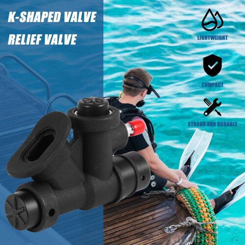 Scuba Diving Universal Bcd Power Inflator For Standard 1 Inch Hose 2