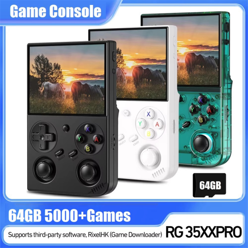 RG35XX PRO Video Game Console 3.5In IPS Screen Linux 5000+Games A 1