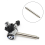 Scuba Diving Handle Bar BCD Breathing Regulator Handle Bar 3