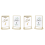 Sign Holder Gold Picture Frame Double Sided Clear Display Stand 5