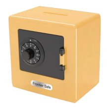 Spardosen Simulation Bank Safe Deposit Spielzeug Kinder Schmuck, Gelb