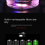 Shoulder Light LED Shoulder Clip Type Red and Blue Flash 4