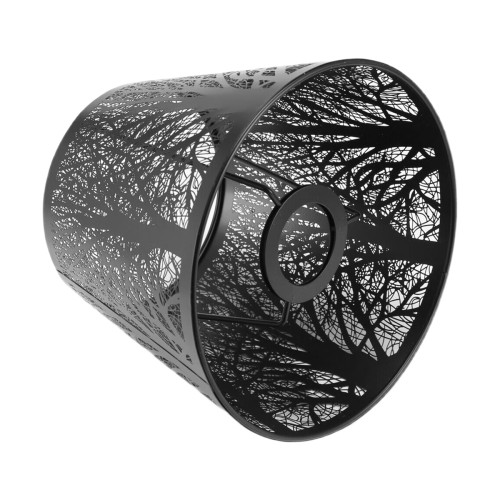 Kleiner Lampenschirm, für Tischleuchter, Wandleuchte, Schwarz 1