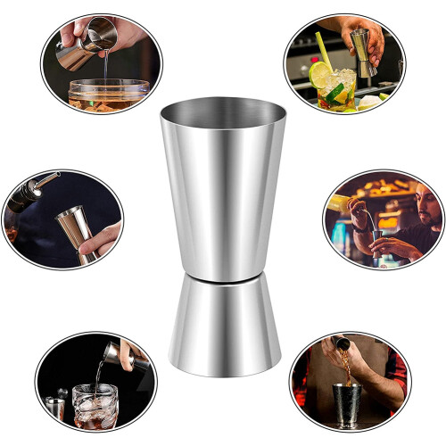 Spirit Measures 25Ml/50Ml, Shot Measure Drinks Jigger Craft 2