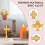 Standing Crucifix with Base for Home and (Gold) 6