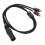 Stereo-Audiokabel Verstärker Mischstecker AV-Kabel 1M 3
