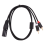Stereo-Audiokabel Verstärker Mischstecker AV-Kabel 1M 1