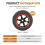 Tires for 1/10 Scale 94123 RC on Road Car 7