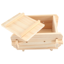 Tofu-Formwerkzeug, abnehmbare Holzbox, für selbstgemachte Tofu-Formen